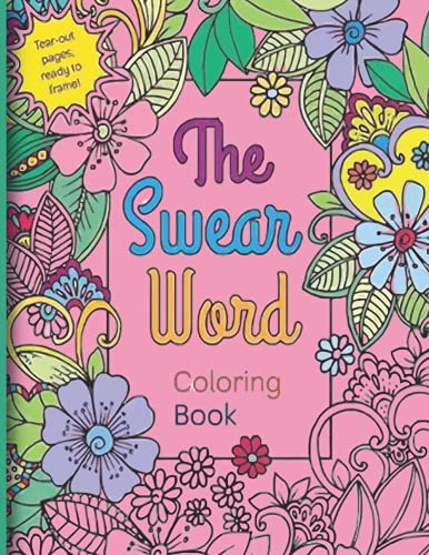 Spectacular Swear Word Coloring Book Abstract Illustration Spectacular Swear Word Coloring Book Abstract Illustration