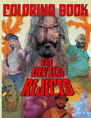 Devils Coloring Book: Unofficial Unique Rejects A Collection 8.5" X 11 ...