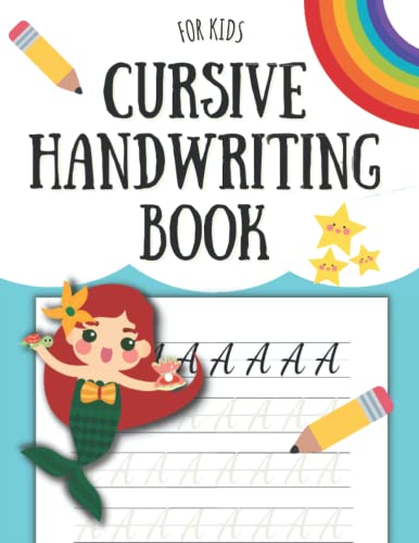 Cursive Handwriting Book | Mermaid: Cursive writing , handlettering ...