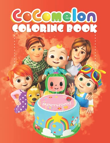 Cocomelon Coloring Book: Cute Coloring Book for kids of All ages
