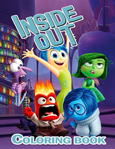 Inside Out Coloring Book: Fantastic gift coloring book for All ages ...