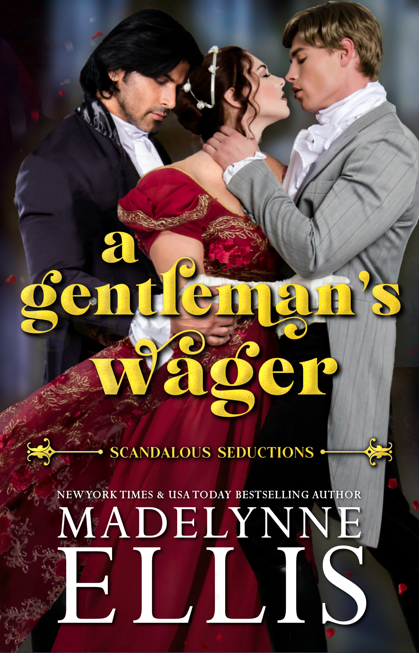 A Gentleman's Wager: MMF Bisexual Regency Menage Romance