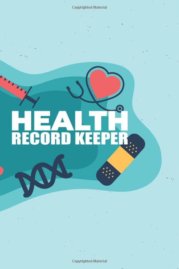 Health Record Keeper Health Record Book and Healthcare Journal to