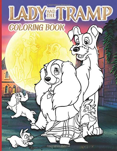 Lady And The Tramp Coloring Book: Lady And The Tramp Favorite Book
