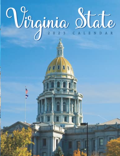 Virginia State Calendar 2023: 18 month Calendar from July 2022 to Virginia State Calendar 2023: 18 month Calendar from July 2022 to