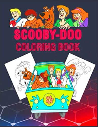 scooby doo coloring book: Anxiety scooby doo Coloring Books For Adults ...