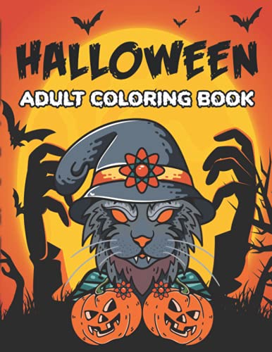 Halloween Adult Coloring Book: coloring books for adults, | Gift For all Adults, Women by Sarah ...