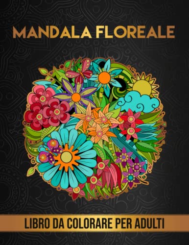Mandala Libro da Colorare per Adulti