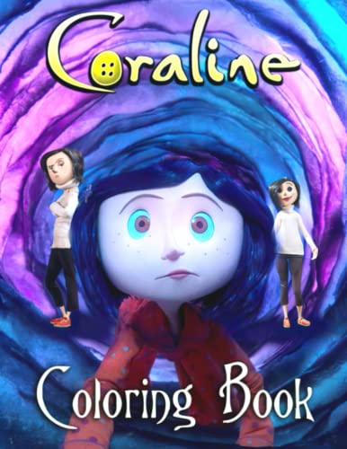 Coraline Coloring Book: Giving You Awesome Adults Books Unofficial ...