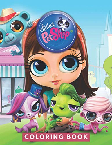 Littlest Pet Shop Coloring Book: JUMBO Coloring Book For Kids | Ages 2 ...
