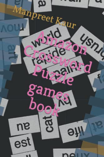 Amazon crossword puzzle games book by manpreet kaur goodreads