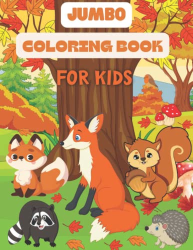 Big Jumbo coloring Book: 120 easy coloring Pages for Kids and Toddlers