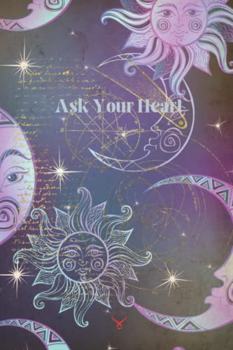 Kissed By The Moon, Ask Your Heart Notebook/Journal with heart messages ...