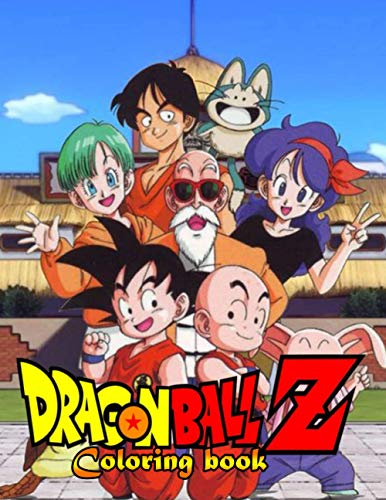 Dragon Ball Z Coloring Book: 50 Unique and High-Quality Illustration of