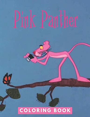 The Pink Panther Coloring Book: JUMBO Coloring Book For Kids | Ages 2 ...