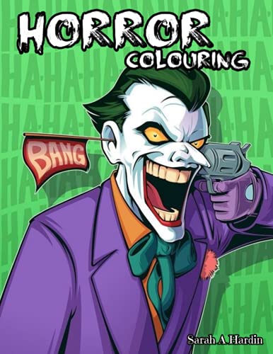 Horror Coloring Book: Scary and Creepy Coloring Book Featuring Horror ...