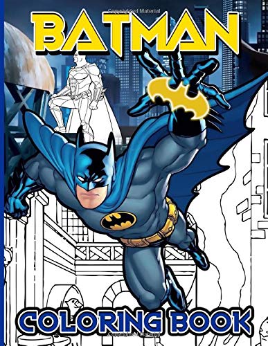 Batman Coloring Book: Featuring Enchanting Batman Coloring Books For ...