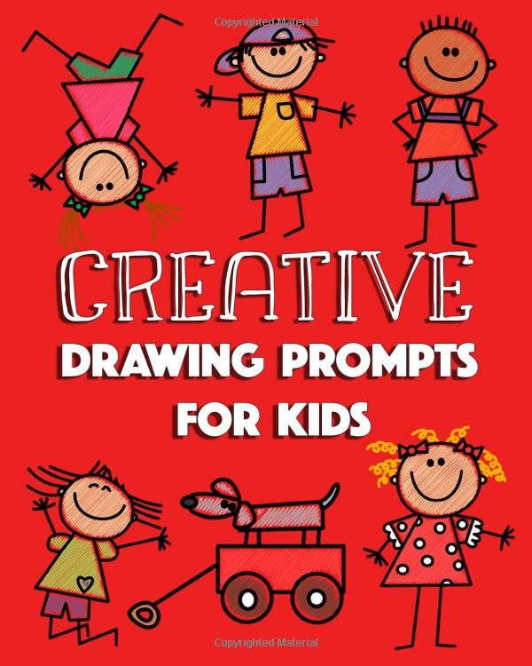 Creative Drawing Prompts for Kids Daily drawing exercises, Sketching
