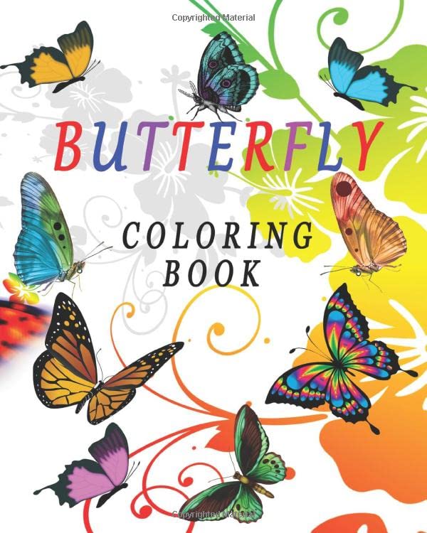 Butterfly Coloring Book Butterfly Lover Gifts for Toddlers Beautiful