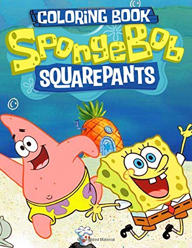 Spongebob Squarepants Coloring Book: Jumbo Coloring And Activity Book ...