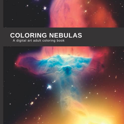 Coloring Nebulas: A digital art adult coloring book by SP Johnson