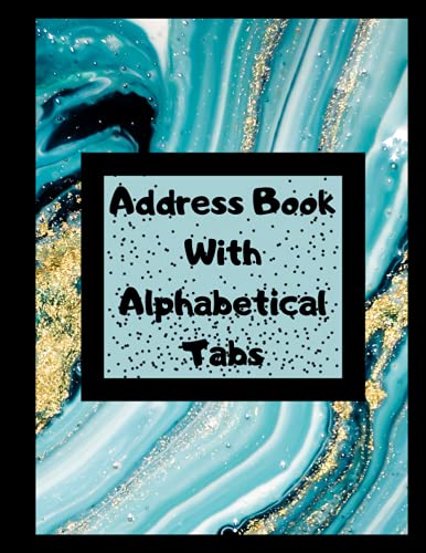 Address Book With Alphabetical Tabs: Alphabetical Tab Addresses ...