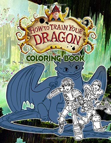 How To Train Your Dragon Coloring Book: How To Train Your Dragon ...