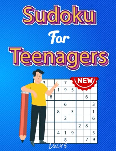 Sudoku For Teenagers: Fun Puzzle Book for Teenagers -sudoku for ...