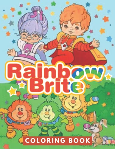 Rainbow Brite Coloring Book: JUMBO Coloring Book For Kids | Ages 2-13
