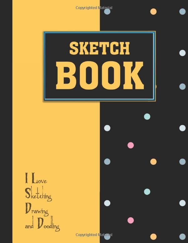 Sketch Book Cool Cover Design Sketch Book for Drawing, Painting