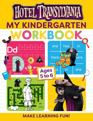 Hotel My Kindergarten Workbook: An Advanced Adorable Transylvania Dot ...