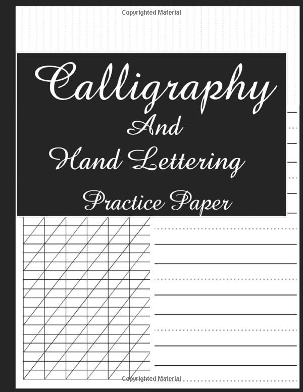 Calligraphy And Hand Lettering Practice Paper Calligraphy Practice