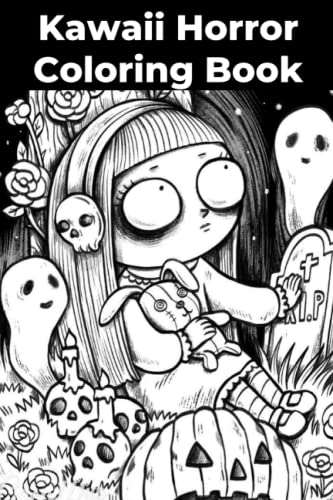 Kawaii Horror Coloring Book by Coloring Books | Goodreads