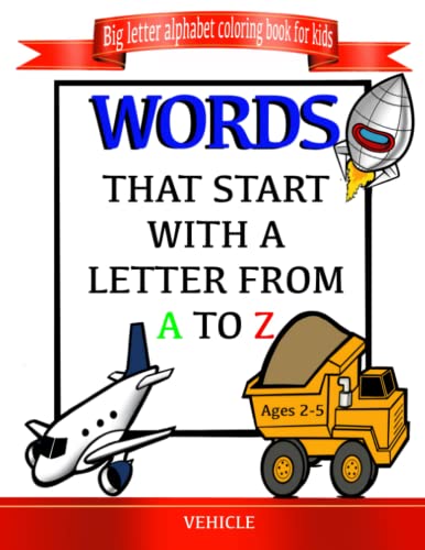 Words That Start With A Letter From A To Z Big Letter Alphabet 