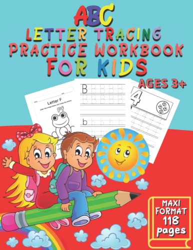 abc letter tracing practice workbook for kids: Learning To Write ...