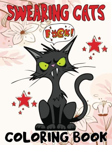 swearing cats coloring book: tiny cats coloring book ,swearing cats ...
