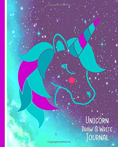 Unicorn Draw & Write Journal: Fun Positive Notebook For Kids To Learn ...