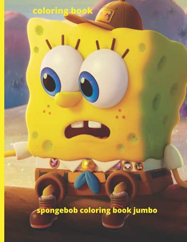 spongebob coloring book jumbo: spongebob squarepants coloring book ...