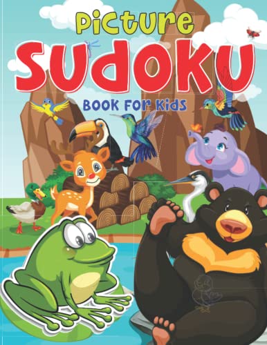 Picture Sudoku For Kids Easy And Cute Sudoku Puzzles Book For Kids 