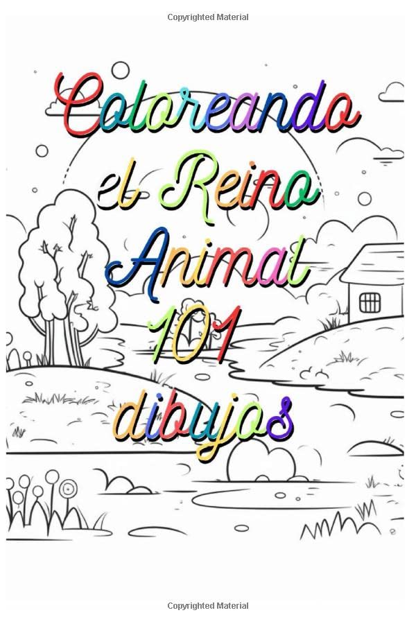 Coloreando el reino animal: 101 dibujos de animales para colorear by ...