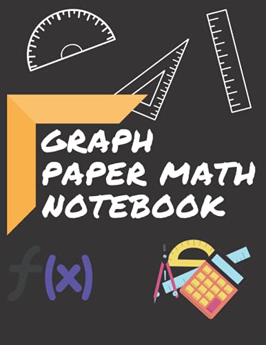Graph Paper Math Notebook: Large Simple Graph Paper Journal / 120 ...