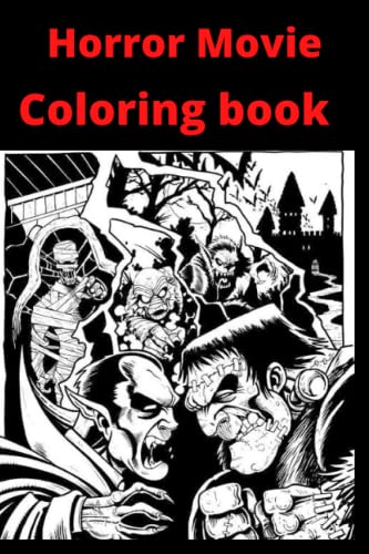 Horror Movie Coloring book by Coloring Books | Goodreads