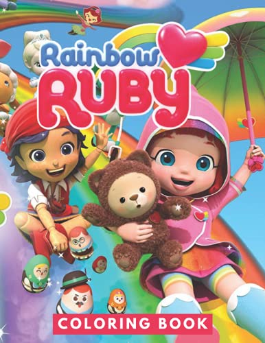 Rainbow Ruby Coloring Book: JUMBO Coloring Book For Kids | Ages 2-13 ...