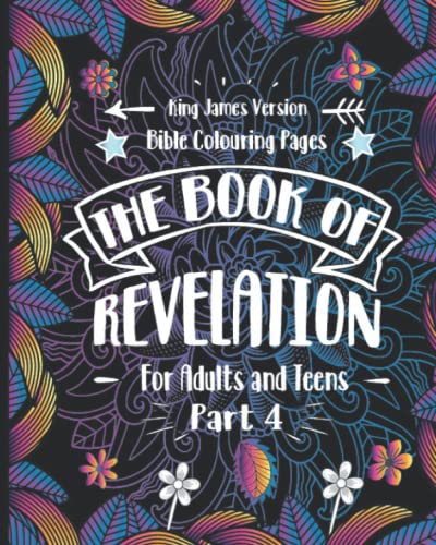 The Book of Revelation Bible Colouring Pages for Adults and Teens