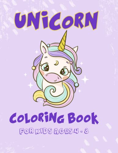 Unicorns Coloring Book: Unicorn Coloring Book for Kids and Educational ...