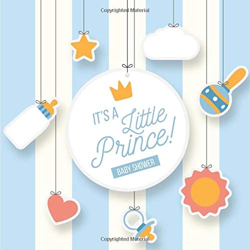 It's a Little Prince! Baby Shower Newborn Wishes Booklet Charming