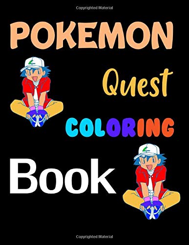 Pokemon Quest Coloring Book: pokemon coloring book. pokemon coloring ...