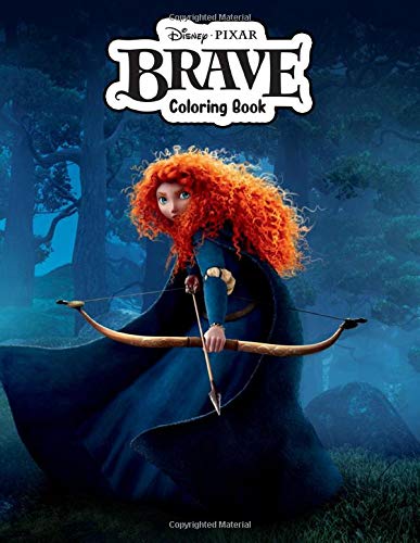 Brave Coloring Book: A Perfect Gift For Kids And Adults. Great Quality
