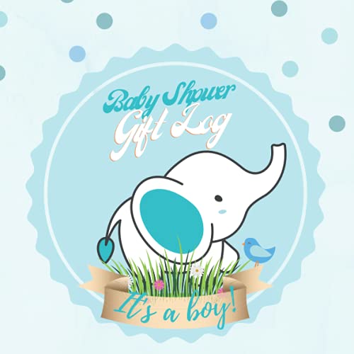 Baby Shower Gift Log It's A Boy! Convenient Baby Shower Gift Recorder