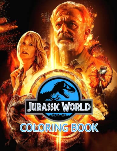 Jurassic Coloring Book: Great Stunning World Dominion All Volumes ...